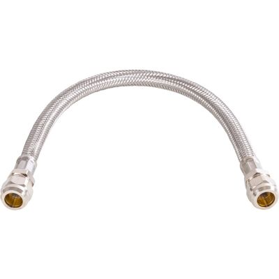 BPE RVS flexibele slang 35cm 12mm knel x 12mm knel BPE RVS flexibele slang 35cm 12mm knel x 12mm knel