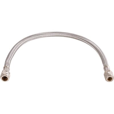 BPE RVS flexibele slang 50cm 12mm knel x 10mm knel BPE RVS flexibele slang 50cm 12mm knel x 10mm knel