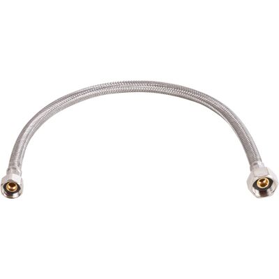 BPE RVS flexibele slang 50cm 1/2" bn.dr. x 3/8" bn.dr. BPE RVS flexibele slang 50cm 1/2" bn.dr. x 3/8" bn.dr.