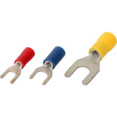 Toolstation Lip-vorkkabelschoen 6 x 6,4mm geel (100 Stuks) Toolstation Lip-vorkkabelschoen 6 x 6,4mm geel (100 Stuks)