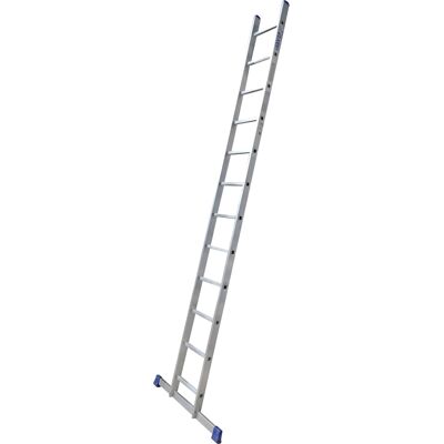 Alumexx enkele ladder 12 treden Alumexx enkele ladder 12 treden