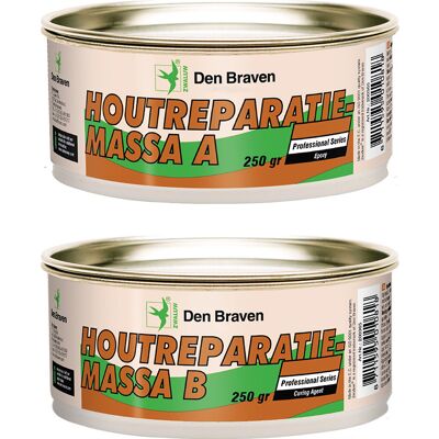 Zwaluw set houtreparatiemassa 500gr Zwaluw set houtreparatiemassa 500gr