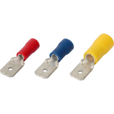 Toolstation Vlaksteker 6mm geel (100 Stuks) Toolstation Vlaksteker 6mm geel (100 Stuks)