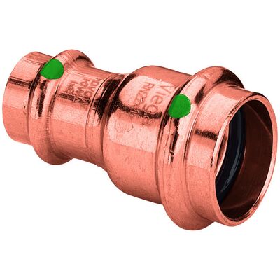 Viega Reducerende Koker 15x12mm - Pijpverbinding Viega Reducerende Koker 15x12mm - Pijpverbinding