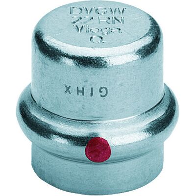 Viega Gegalvaniseerd Staal Einddop - 22mm Viega Gegalvaniseerd Staal Einddop - 22mm