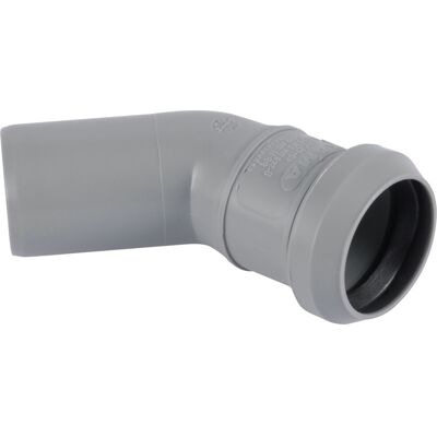 BAMPI Bocht htb 45° - Buzauslass - Grijs BAMPI Bocht htb 45° - Buzauslass - Grijs