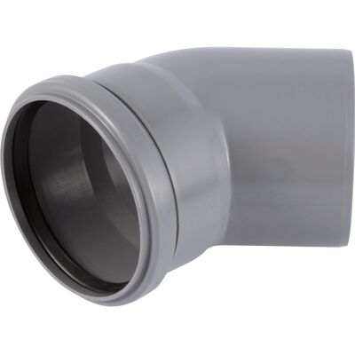 Marley PP bocht 45deg 110mm Marley PP bocht 45deg 110mm
