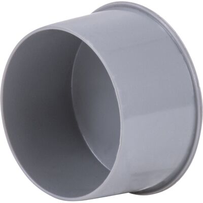 Wavin PVC afsluitkap 50mm, lijmkap Wavin PVC afsluitkap 50mm, lijmkap
