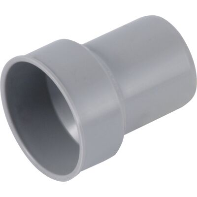 Marley PP aansluitstuk voor metalen buis 50/50mm Marley PP aansluitstuk voor metalen buis 50/50mm