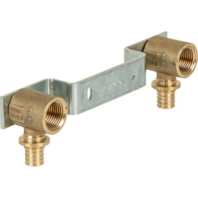 Rehau Rautitan LX schuif muurplaatbeugel 1/2"x16mm 150mm Rehau Rautitan LX schuif muurplaatbeugel 1/2"x16mm 150mm