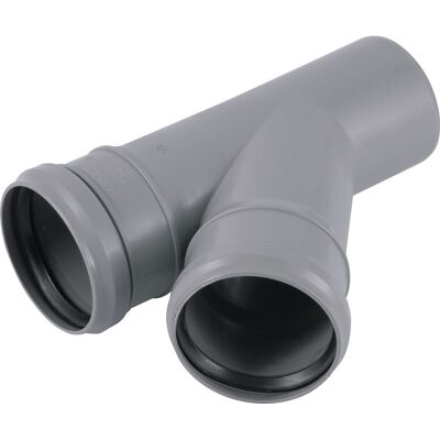 Marley PP T-Stuk 45deg 75/75mm Marley PP T-Stuk 45deg 75/75mm