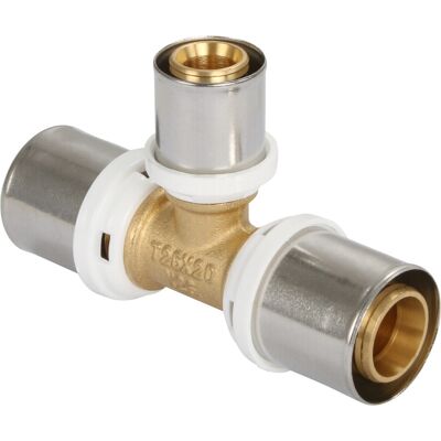Fixomultix pers T-stuk verloop 26x20x26mm Fixomultix pers T-stuk verloop 26x20x26mm