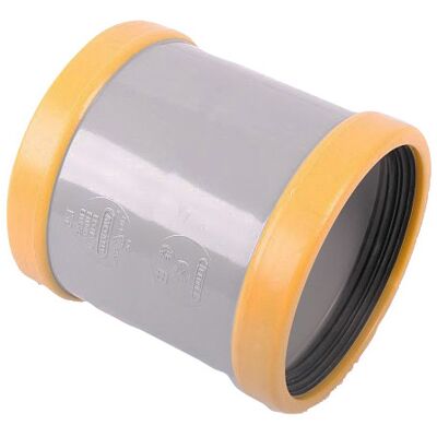 Wavin PVC overschuifmof manchet 75mm Wavin PVC overschuifmof manchet 75mm