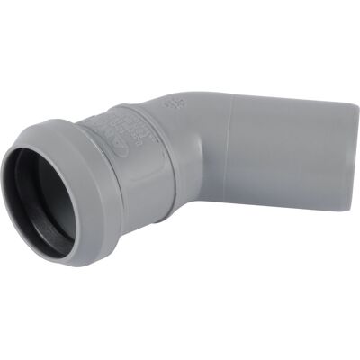Marley PP bocht 45deg 40mm Marley PP bocht 45deg 40mm