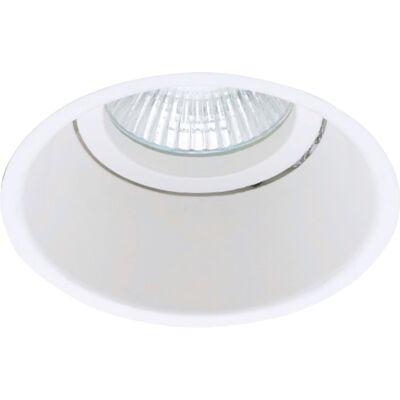 Toolstation Inbouwspot rond vast verdiept IP20 GU10 Wit Toolstation Inbouwspot rond vast verdiept IP20 GU10 Wit