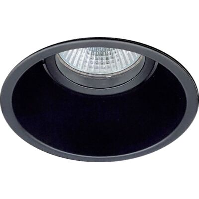 Toolstation Inbouwspot rond vast verdiept IP20 GU10 Zwart Toolstation Inbouwspot rond vast verdiept IP20 GU10 Zwart