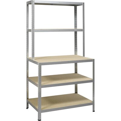 AVASCO Werkbank Strong Work - 200kg 186x100x60/30cm AVASCO Werkbank Strong Work - 200kg 186x100x60/30cm