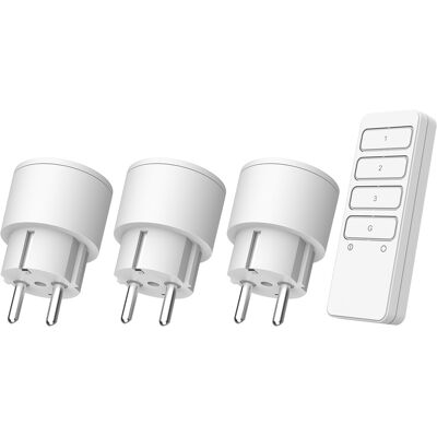 KlikAan KlikUit KlikAanKlikUit draadloze stekkerschakelaarset 2300W APC3-2300RN Wit (verbeterd model tov APC3-2300R) KlikAan KlikUit KlikAanKlikUit draadloze stekkerschakelaarset 2300W APC3-2300RN Wit (verbeterd model tov APC3-2300R)
