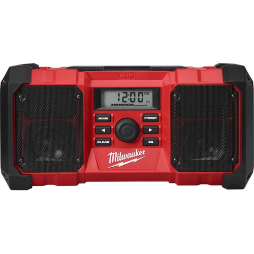 Milwaukee M18 JSR DAB+-0 bouwradio (body) 18V Li-ion