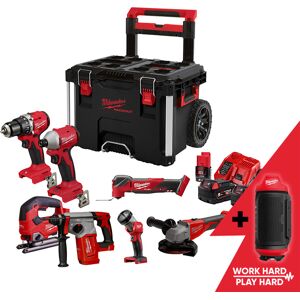 Milwaukee M18 FPP7E-503P combopack 18V 3x 5,0Ah Li-ion Milwaukee M18 FPP7E-503P combopack 18V 3x 5,0Ah Li-ion