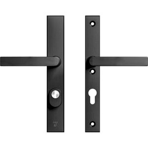 AXA kerntrekbeveiliging veiligheidsbeslag PC 72mm zwart SKG*** (Set) AXA kerntrekbeveiliging veiligheidsbeslag PC 72mm zwart SKG*** (Set)