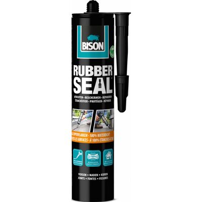 Bison Rubber Seal reparatie pasta Koker 310gr Bison Rubber Seal reparatie pasta Koker 310gr