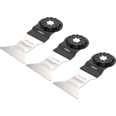 SMART Starlock invalzaagblad Bi-metaal 44x46mm (3 Stuks) SMART Starlock invalzaagblad Bi-metaal 44x46mm (3 Stuks)