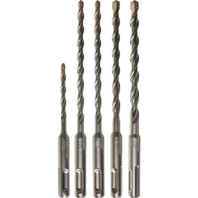 Milwaukee M2 Boor Set - 5 Maten - SDS-Plus Milwaukee M2 Boor Set - 5 Maten - SDS-Plus