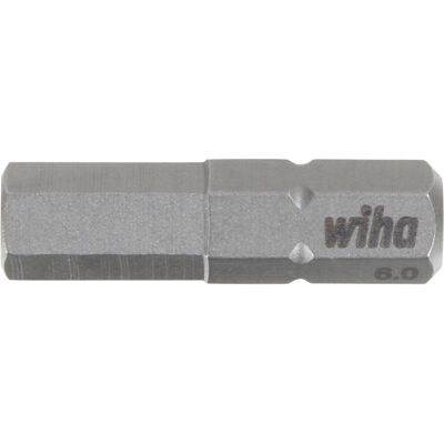 Wiha bit Standard HEX 6,0x25mm Wiha bit Standard HEX 6,0x25mm