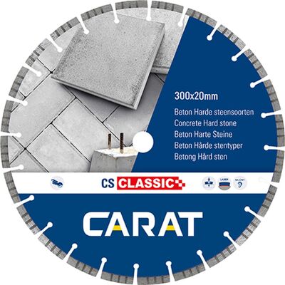 Carat diamantzaag beton cs classic Ø350x25,40mm Carat diamantzaag beton cs classic Ø350x25,40mm