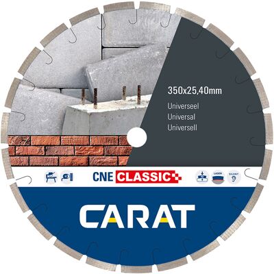 Carat CNEC350400 Diamantzaagblad - Universeel Carat CNEC350400 Diamantzaagblad - Universeel