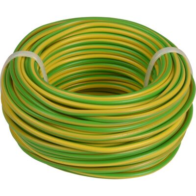 Toolstation Installatiedraad VD H07V-U 20m 2,5mm² geel/groen Toolstation Installatiedraad VD H07V-U 20m 2,5mm² geel/groen