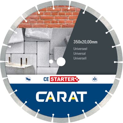 Carat CES3504200 Diamantzaagblad - 350mm Universeel Carat CES3504200 Diamantzaagblad - 350mm Universeel