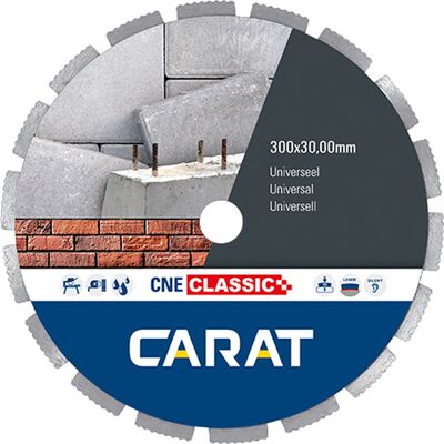 Carat universeel diamantzagen CNE classic - Muur en Steen Zaagblad Carat universeel diamantzagen CNE classic - Muur en Steen Zaagblad