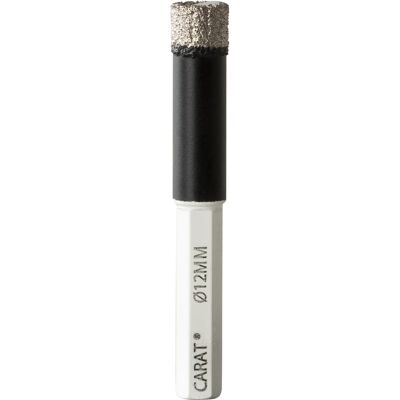 Carat droogboor voor (accu) boormachine, etdc classic Ø12mm* Carat droogboor voor (accu) boormachine, etdc classic Ø12mm*