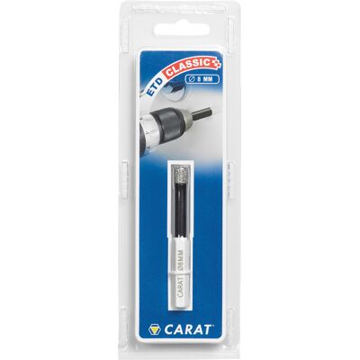 Carat droogboor voor (accu) boormachine, etdc classic Ø10mm* Carat droogboor voor (accu) boormachine, etdc classic Ø10mm*