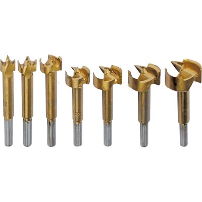 Toolstation Forstnerborenset titanium 7-delig Toolstation Forstnerborenset titanium 7-delig