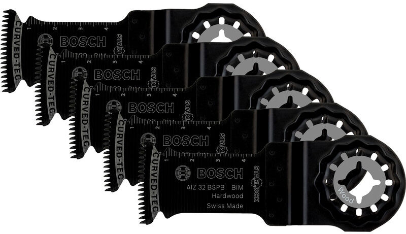 Bosch Starlock Max hardhout invalzaagblad BIM 32x50mm (5 Stuks)