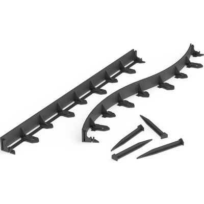 Toolstation Kantopsluiting plastic 1000x55mm (20 Stuks) Toolstation Kantopsluiting plastic 1000x55mm (20 Stuks)
