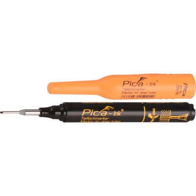 Pica Markeerstift voor diepe gaten zwart Zwart Pica Markeerstift voor diepe gaten zwart Zwart