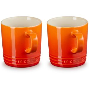 Le Creuset - Vancouver - Beker set/2 0,35L Oranjerood Le Creuset - Vancouver - Beker set/2 0,35L Oranjerood