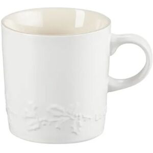 Le Creuset - Holly Collection - Beker 0,35l White Le Creuset - Holly Collection - Beker 0,35l White
