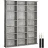 tectake Kast Stevie 105,5x19x136,5cm - betongrijs