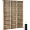 tectake Kast Stevie 105,5x19x136,5cm - Licht hout, eiken Sonoma