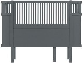 Sebra The Sebra baby/Junior kinderbed donkergrijs