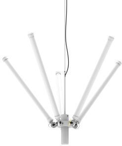 Tonone Mr Tubes LED kroonluchter pure white