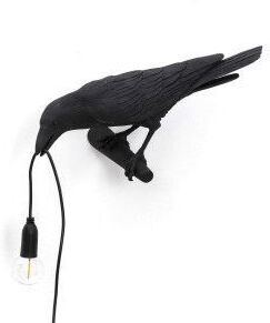 Seletti Seletti Bird Looking Wandlamp Links Zwart