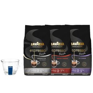 Lavazza koffiebonen Barista 3kg + 1 cappuccino glas GRATIS