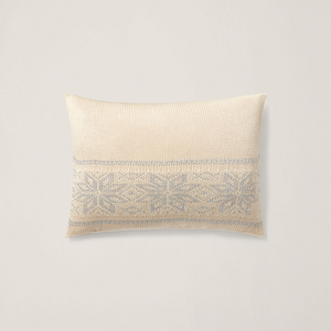 Ralph Lauren Home Mariel Throw Pillow  - Silver - Size: 38 X 50 cm