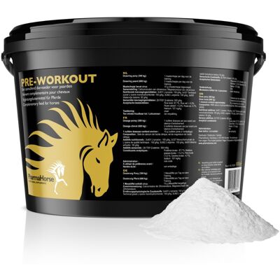 Pre workout paard 1000 gram Pre workout paard 1000 gram